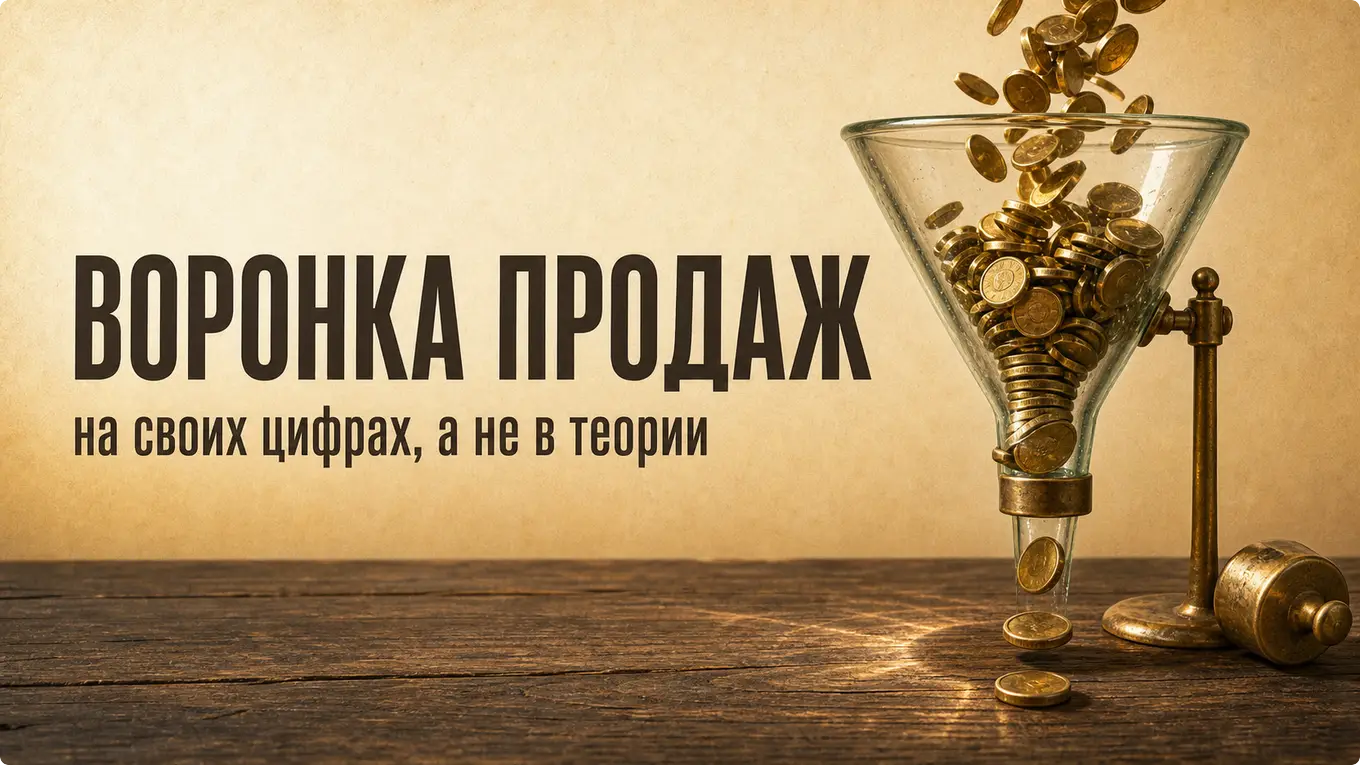 Стеклянная воронка на латунной подставке: монеты сыплются сверху и застревают в горловине